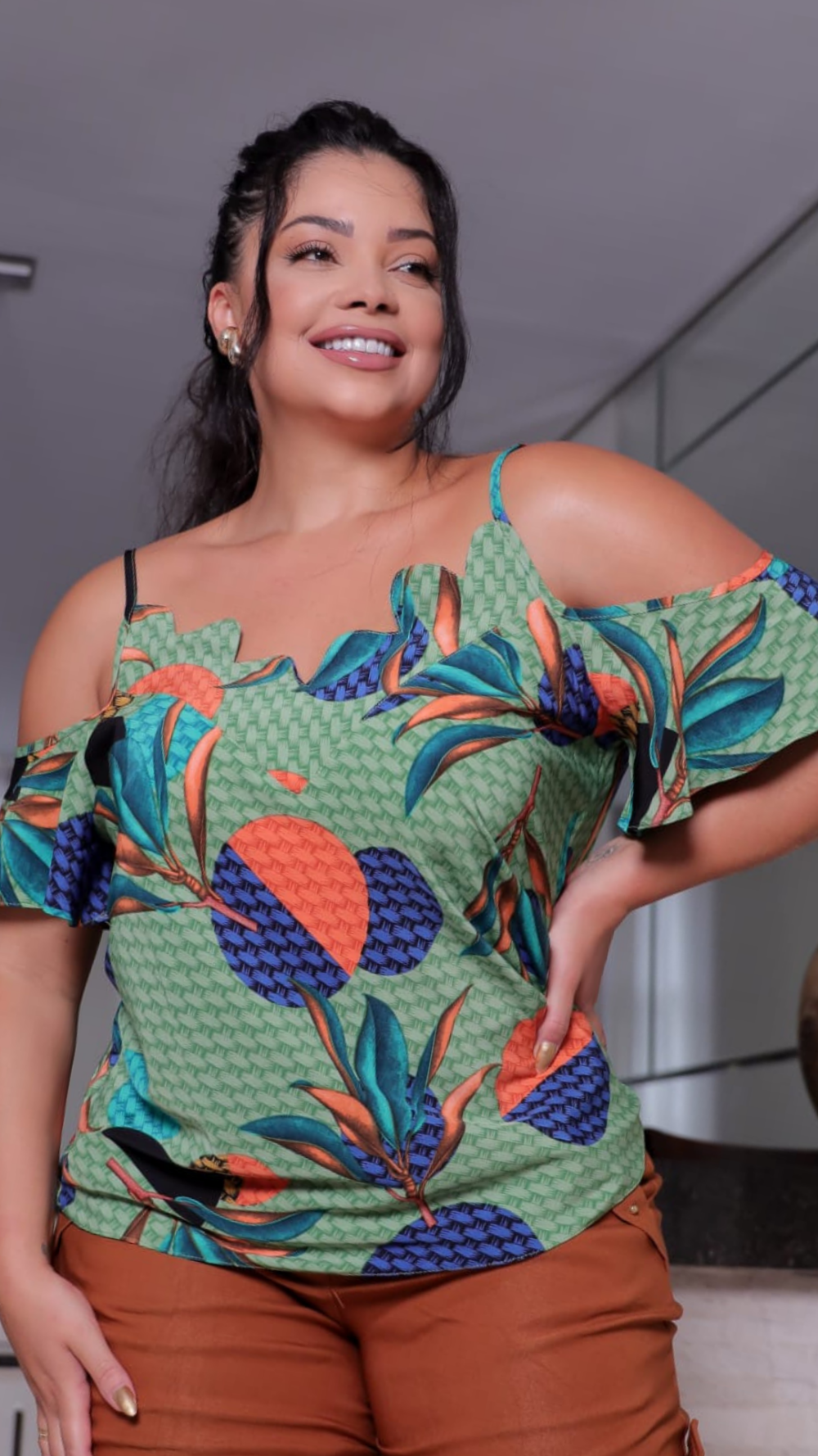CIGANINHA NUVEM ESTAMPADO